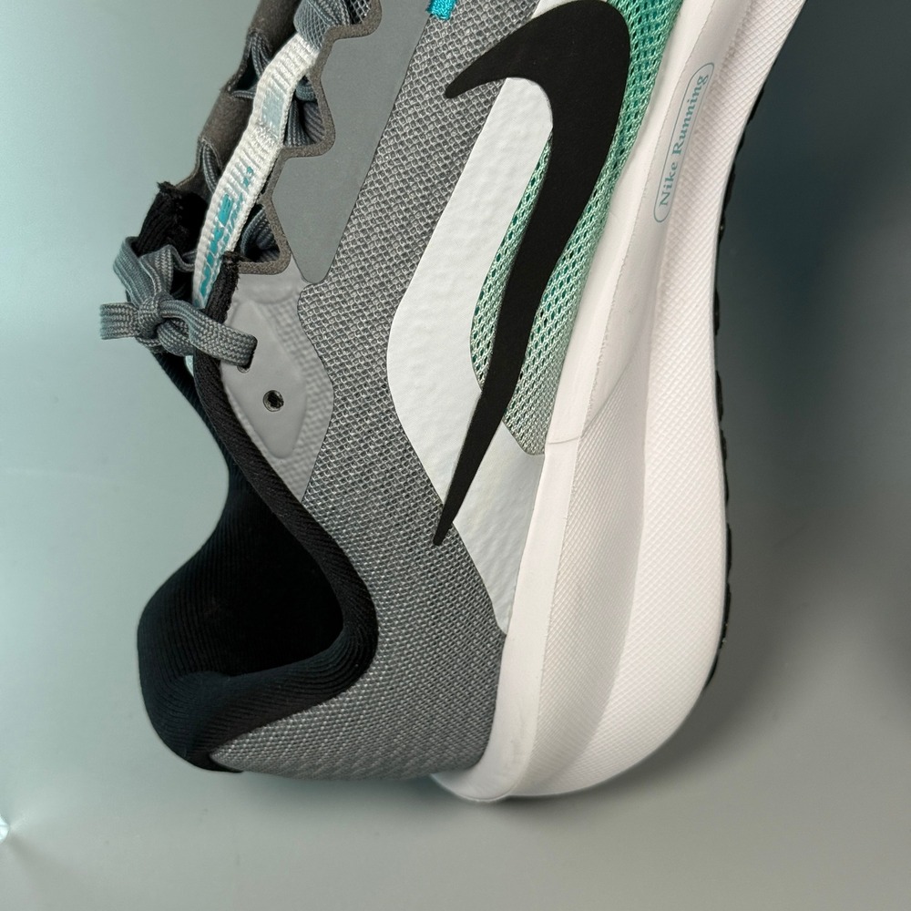 Nike Downshifter 13 Mens 11.5 11 1/2 W Wide Running Shoe White Gray Sneaker Low - Picture 11 of 16